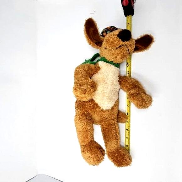 Go Dog Go Dr. Seuss Organge Green Plaid Hat Stuffed Animal  Kohl's Cares 16in - Picture 5 of 7